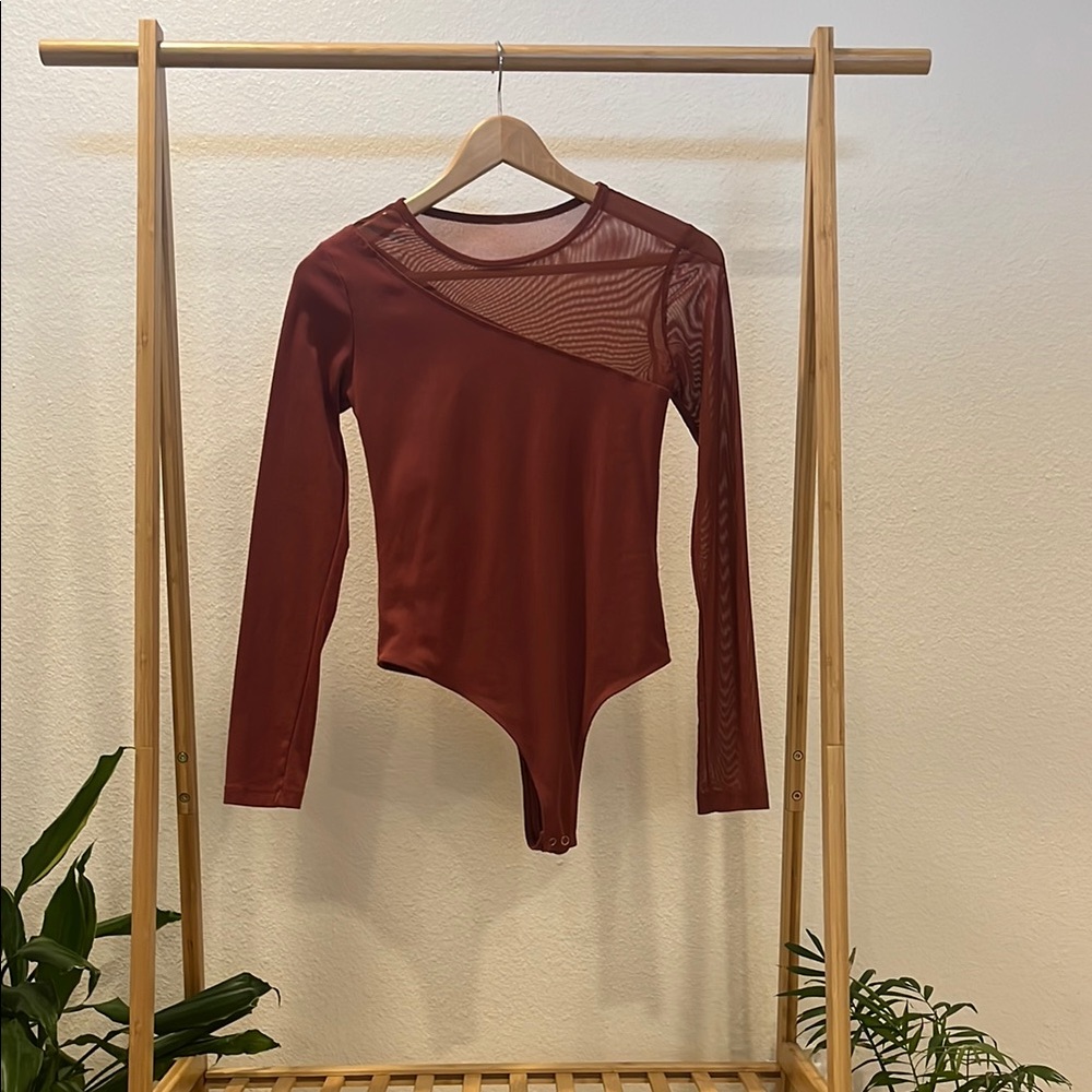 SO Women's Bodysuit in Burgundy